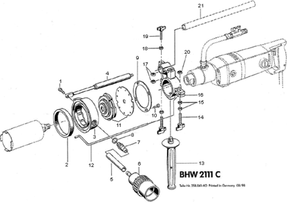 Part Location Diagram of 251614 Flex Screw