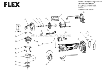 Part Location Diagram of 5610284002 Flex Tapping Screw