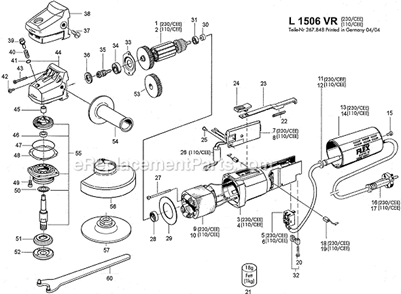 Part Location Diagram of 376167 Flex Motor Housing