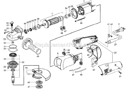 Part Location Diagram of 314404 Flex Strain Relief