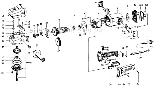 Page A Diagram and Parts List for LK302VE  Flex Sander Polisher