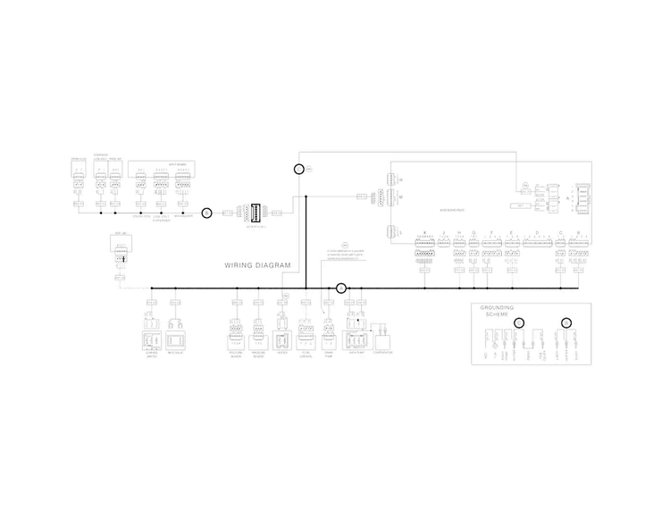 Wiring Diagram Diagram and Parts List for FPID2497RF6A  Frigidaire Dishwasher