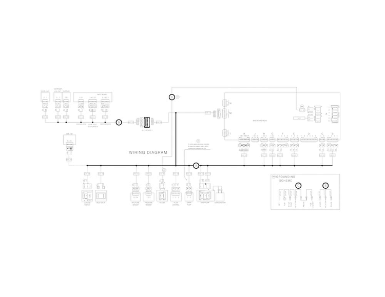Wiring Diagram Diagram and Parts List for EI24CD35RS4A  Electrolux Dishwasher