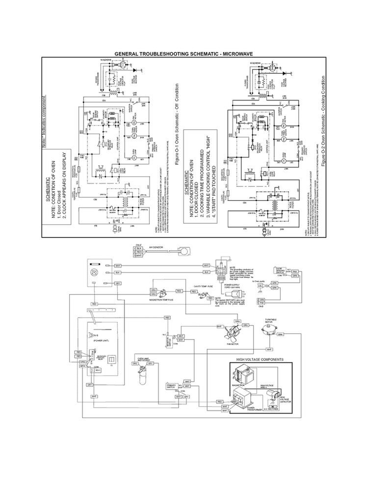 Wiring Diagram Diagram and Parts List for FGMC2765PBC  Frigidaire Microwave Oven Combo