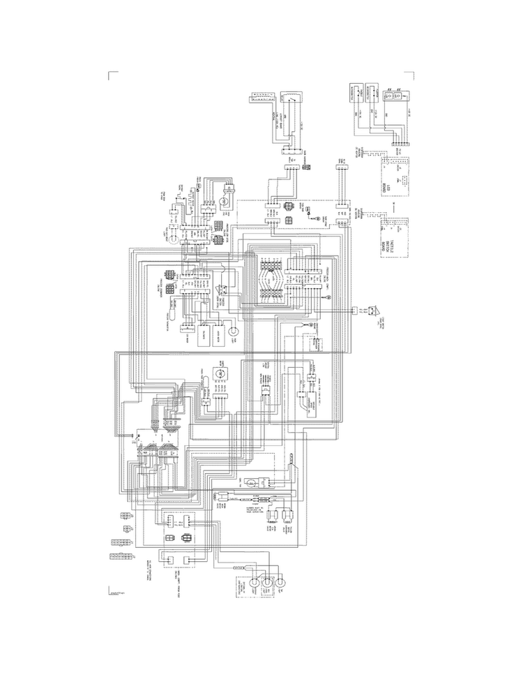Wiring Diagram Diagram and Parts List for FFSS2622NW3  Frigidaire Refrigerator