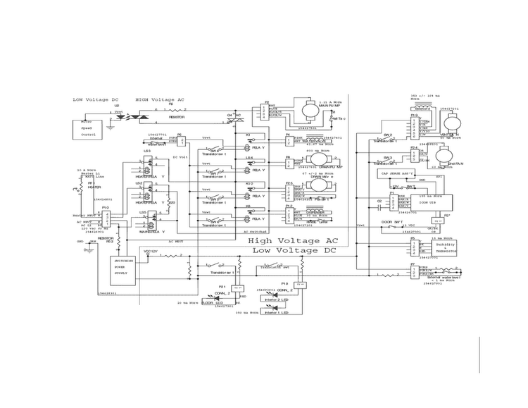 Wiring Diagram Diagram and Parts List for EIDW6405HT1B  Electrolux Dishwasher
