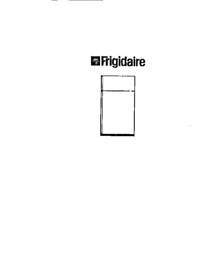 COVER Diagram and Parts List for FPD19TPH0  Frigidaire Refrigerator
