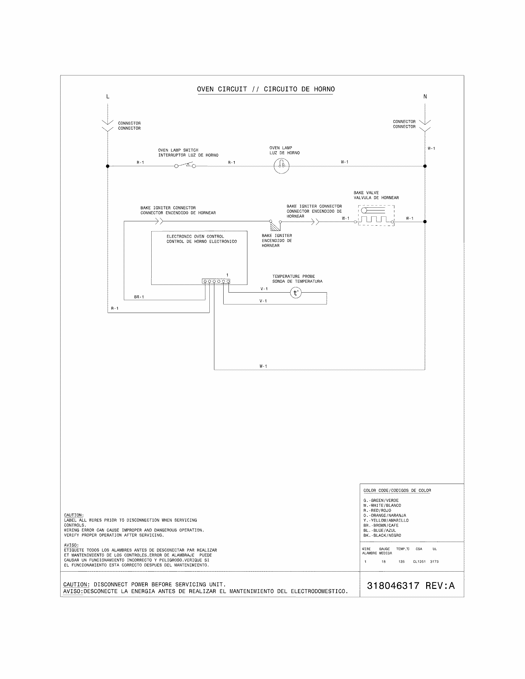 Wiring Diagram Diagram and Parts List for 79030529801  Kenmore Wall Oven