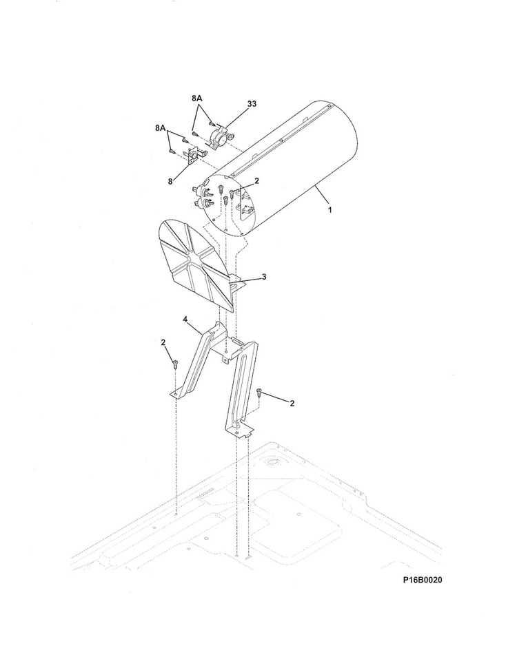 Burner Diagram and Parts List for 41788022000  Kenmore Dryer