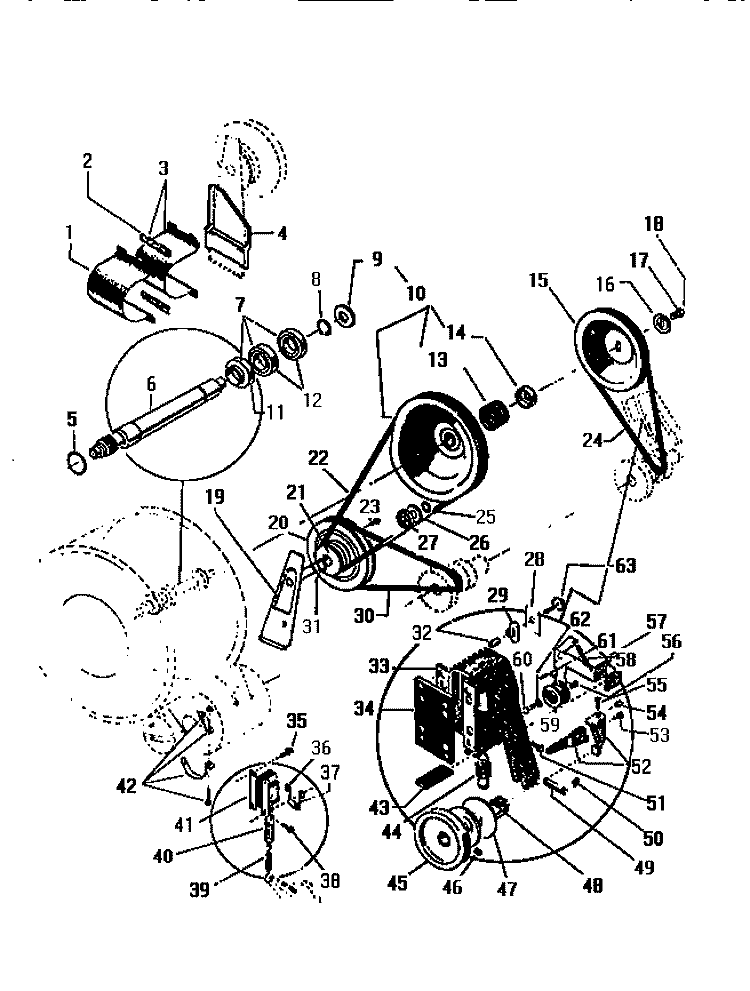 MOTOR, PUMP ASSEMBLY Diagram and Parts List for LT800JXF1  Frigidaire Washer