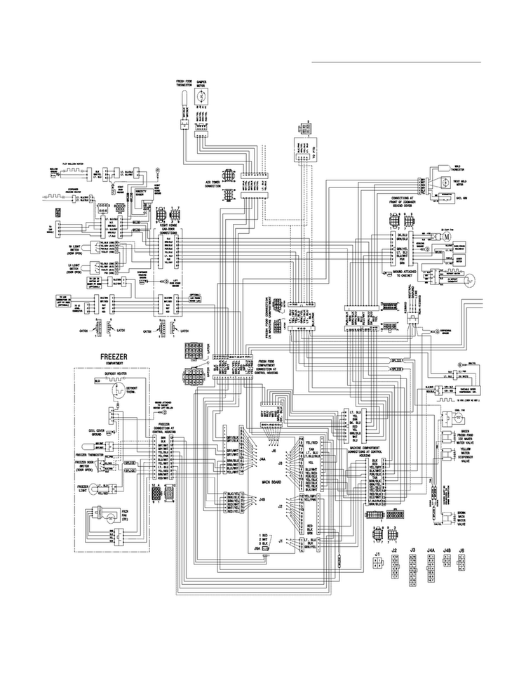 Wiring Diagram Diagram and Parts List for EW28BS71ISF  Electrolux Refrigerator