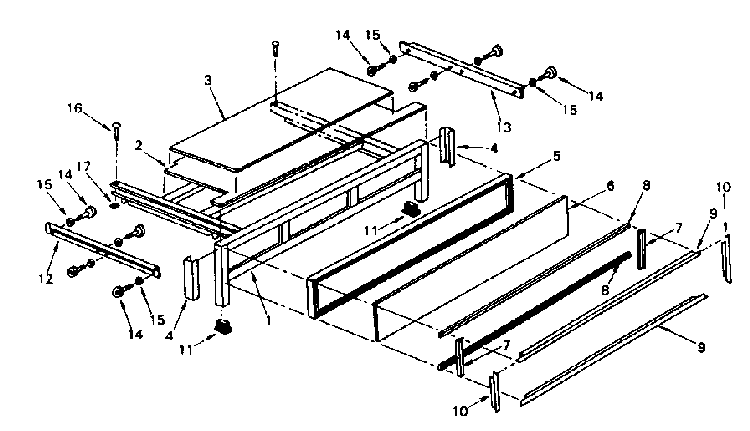 Step Stool Parts Diagram and Parts List for 5648761980  Kenmore Refrigerator