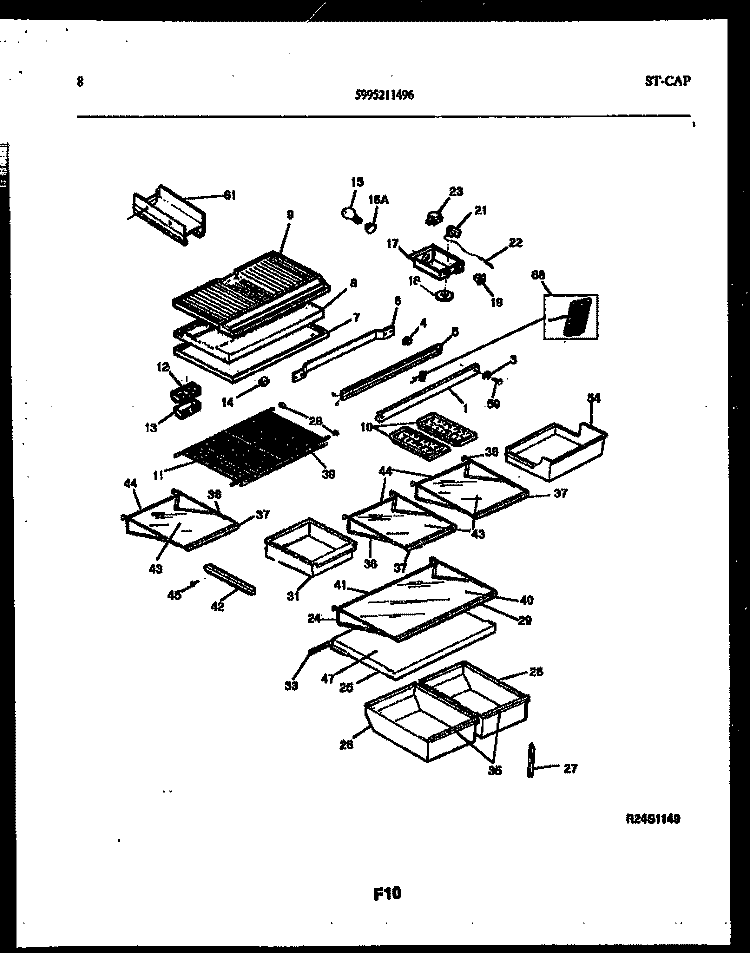 COOKTOP PARTS Diagram and Parts List for CEC2M4WXA  Gibson Range