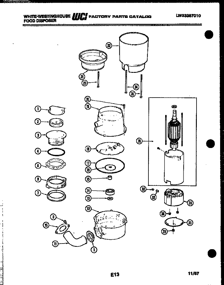 PANEL WITH BRACKET Diagram and Parts List for KF100KDH0  Frigidaire Range