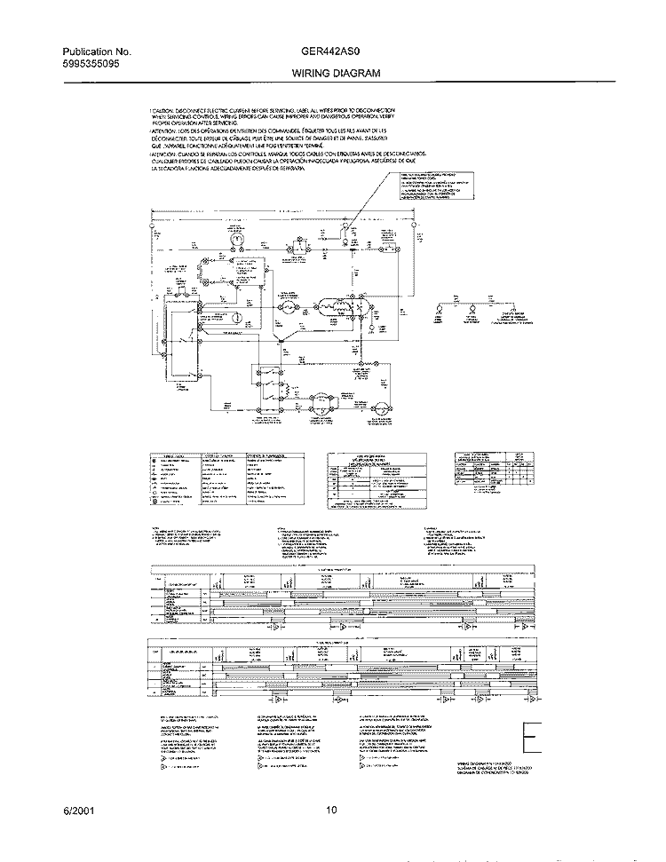 131826200 WIRING DIAGRAM Diagram and Parts List for GER442AS0  Gibson Dryer