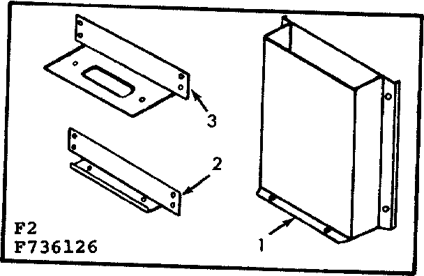 Vent shield kit Diagram and Parts List for 867736166  Frigidaire Furnace