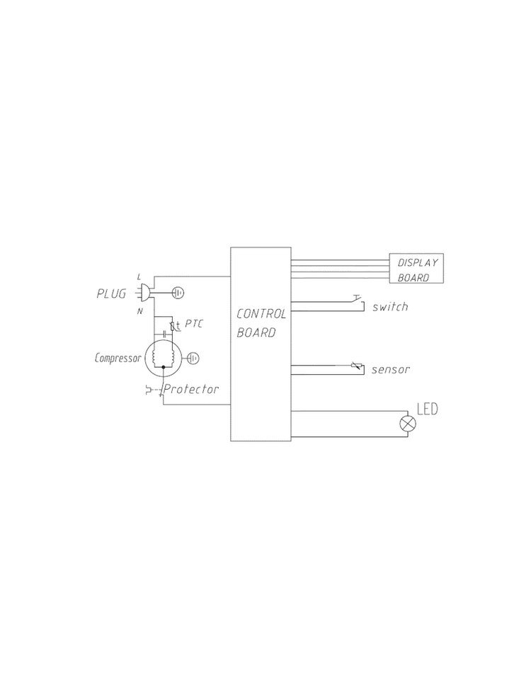 Wiring Diagram Diagram and Parts List for FFWC4222QS0  Frigidaire Wine and Beverage Cooler