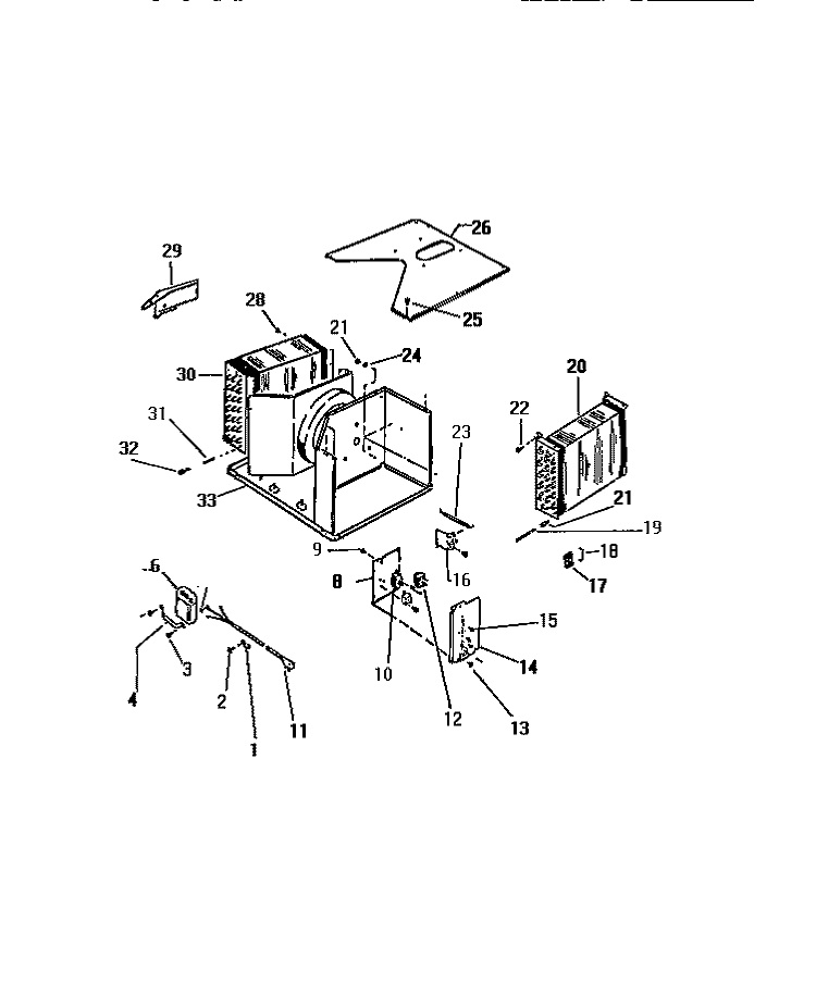 CONTROLS Diagram and Parts List for MH413A1QA  Kelvinator Air Conditioner