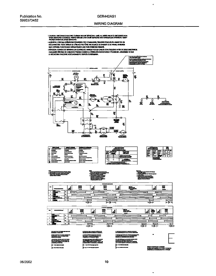 131826200 WIRING DIAGRAM Diagram and Parts List for GER442AS1  Gibson Dryer