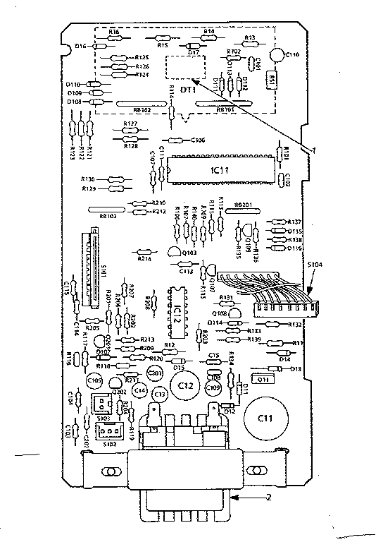 Control Circuit Board Diagram and Parts List for 5648747680  Kenmore Microwave