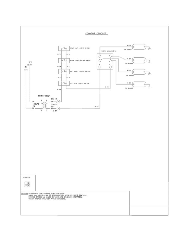 Wiring Diagram Diagram and Parts List for FGDS3065PFD  Frigidaire Range