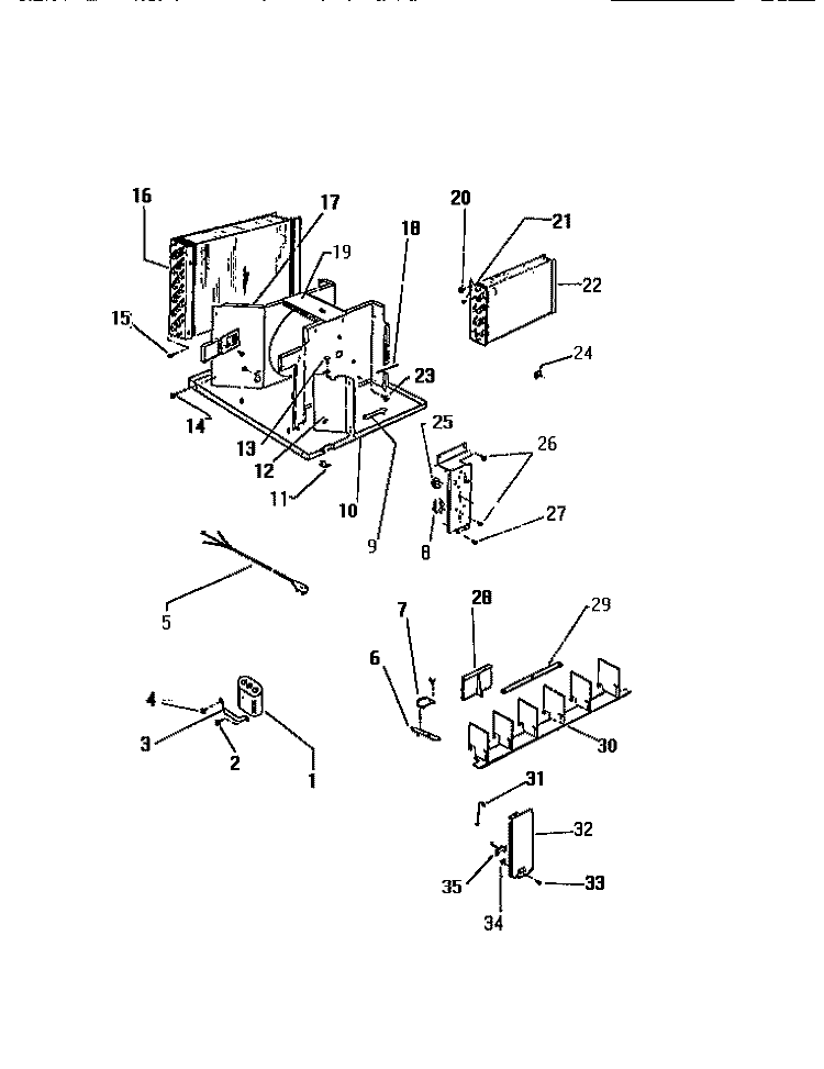 CONTROLS Diagram and Parts List for M316C2QA  Kelvinator Air Conditioner