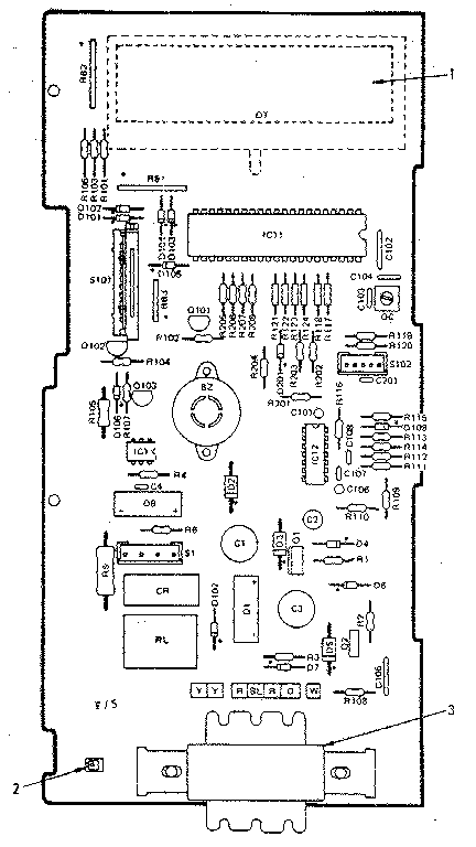 Power And Control Circuit Board 11357r Diagram and Parts List for 5648878310  Kenmore Microwave