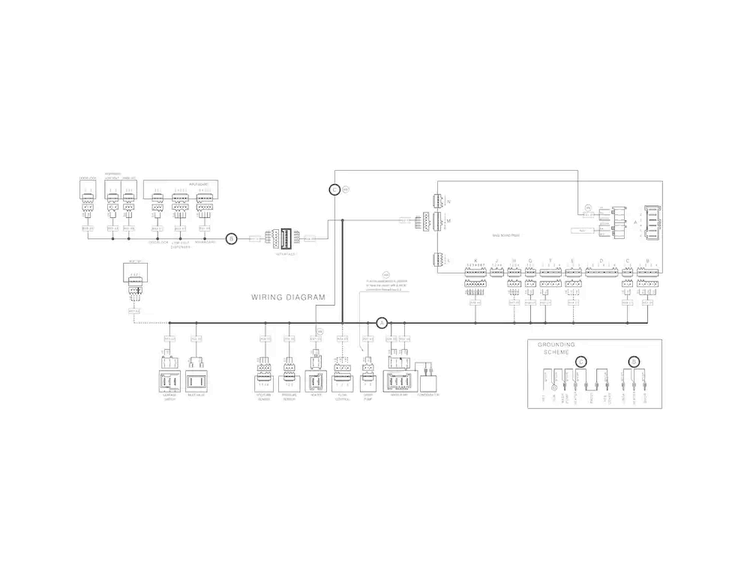 Wiring Diagram Diagram and Parts List for FPID2497RF0A  Frigidaire Dishwasher