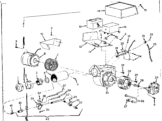 Oil burner assembly Diagram and Parts List for 867741970  Frigidaire Heater