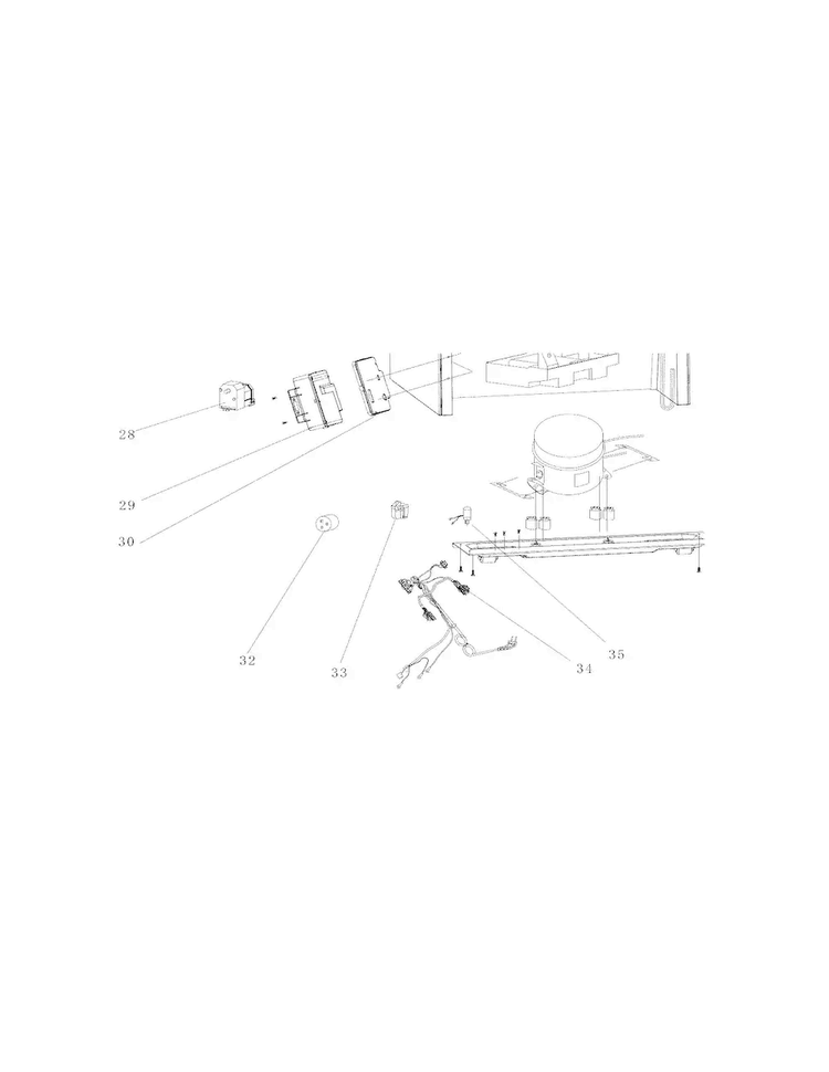 System Diagram and Parts List for FFPT10F3NM0  Frigidaire Refrigerator
