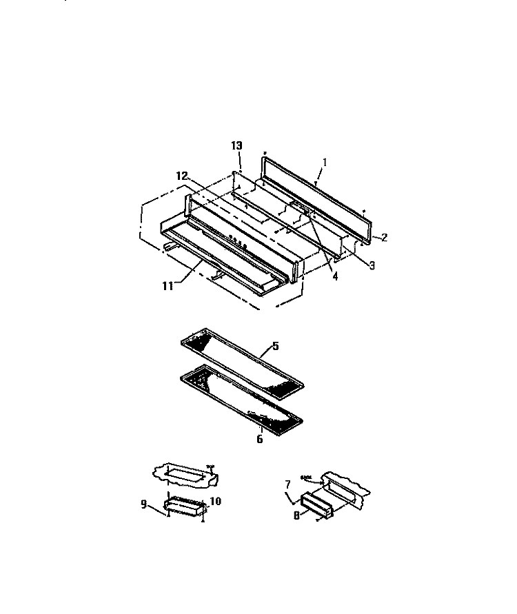 VENT HOOD Diagram and Parts List for GC932EXF6  Frigidaire Microwave Oven Combo