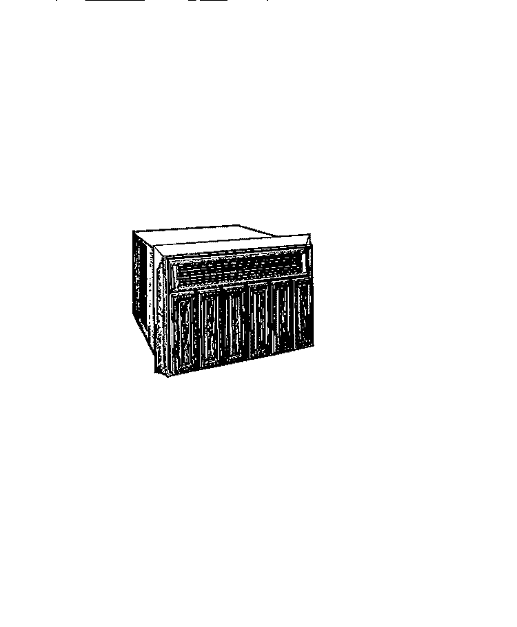 COVER Diagram and Parts List for AS227K2K1  Frigidaire Air Conditioner