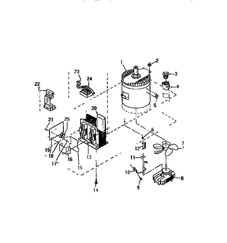 CONTROLS Diagram and Parts List for GC932EXF6  Frigidaire Microwave Oven Combo
