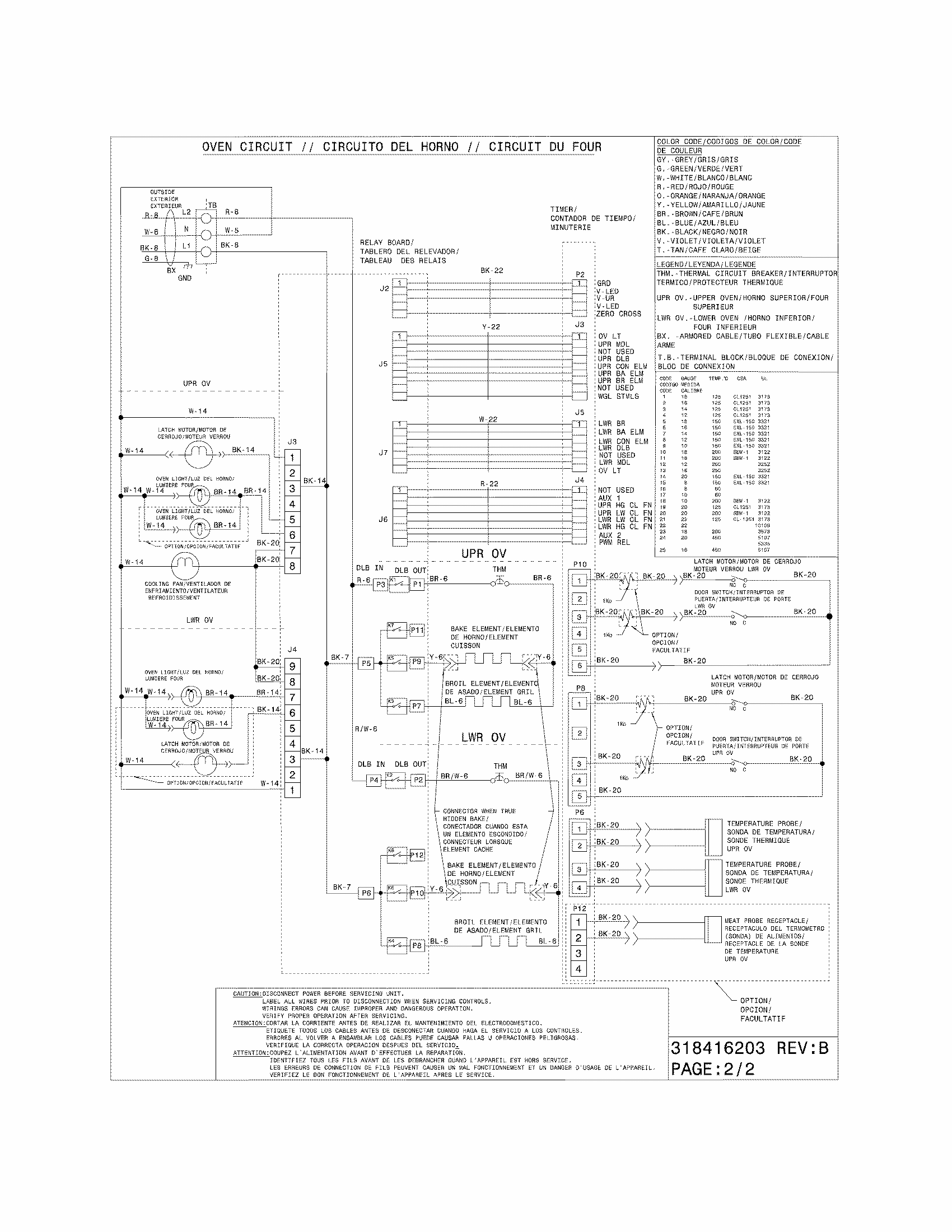 Wiring Diagram Diagram and Parts List for 79048833901  Kenmore Wall Oven