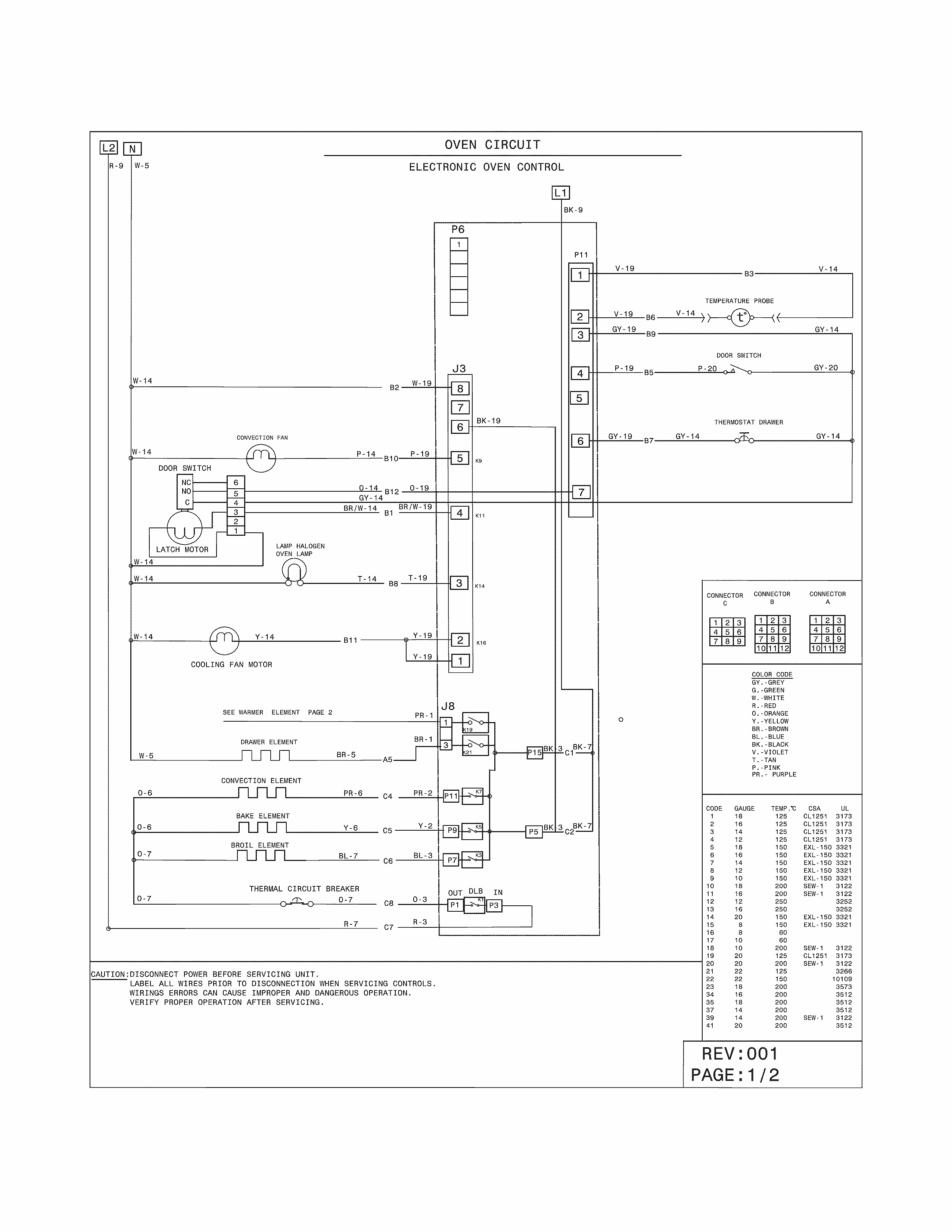 Wiring Diagram Diagram and Parts List for 79042549316  Kenmore Range