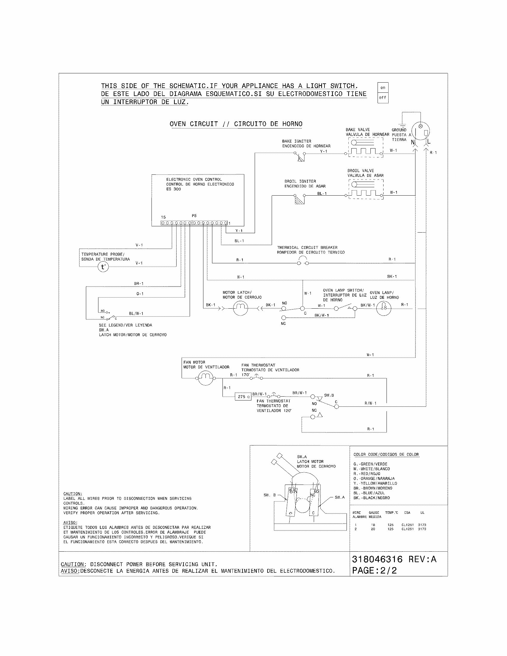 Wiring Diagram Diagram and Parts List for 79030554800  Kenmore Wall Oven