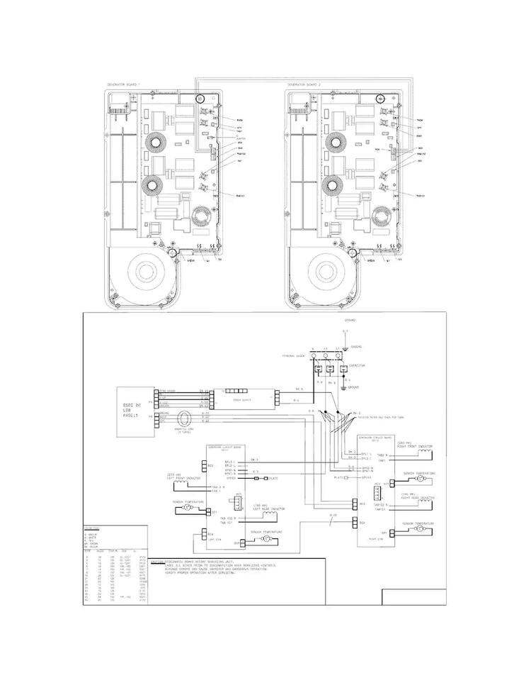 Wiring Diagram Diagram and Parts List for FGIS3065PFA  Frigidaire Range