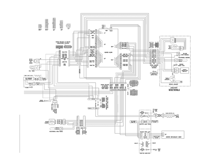 Wiring Diagram Diagram and Parts List for EI23BC35KW3  Electrolux Refrigerator