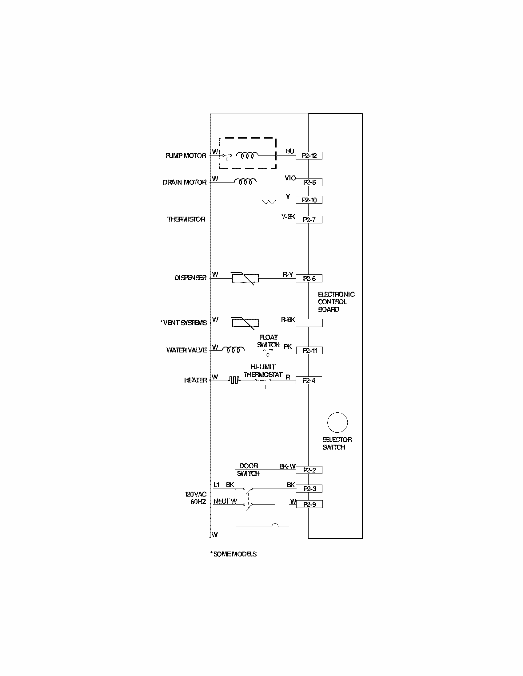 Wiring Diagram Diagram and Parts List for 58715369101A  Kenmore Dishwasher