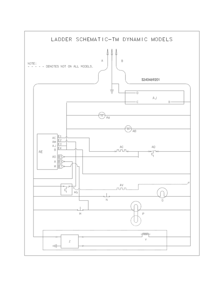 Wiring Schematic Diagram and Parts List for MRTD23V6MM1  Uni Refrigerator