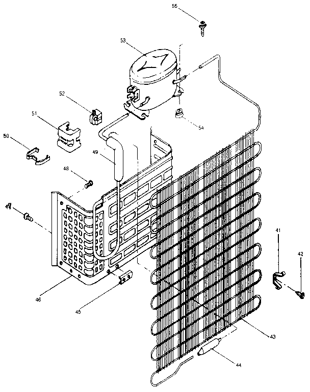 Unit Diagram and Parts List for 5648815020  Kenmore Wine and Beverage Cooler