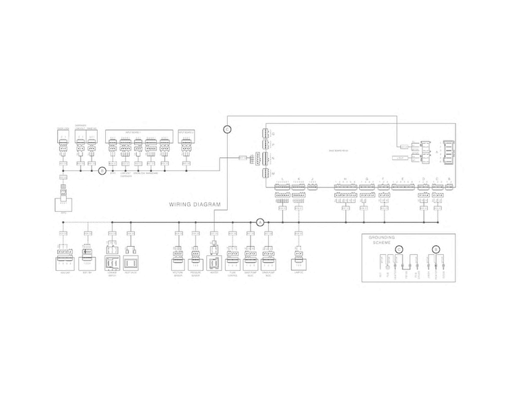 Wiring Diagram Diagram and Parts List for EW24ID80QS0A  Electrolux Dishwasher