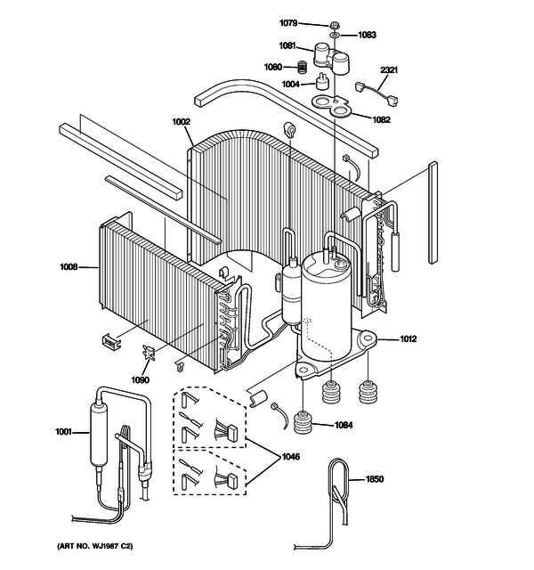 Frigidaire M08a 1 Diagram and Parts List for M08A V1 Frigidaire Freezer