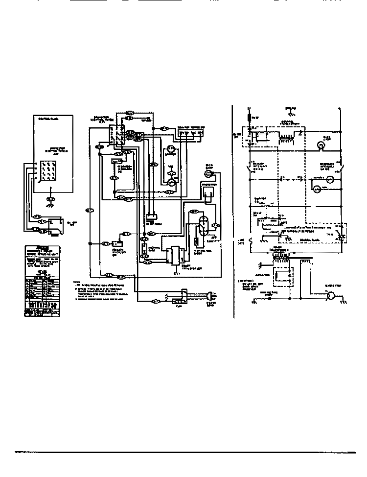 WIRING Diagram and Parts List for 56-4884-10-01  Tappan Microwave