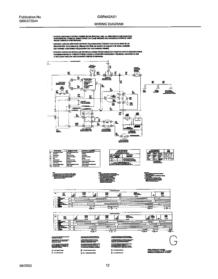 131826300 WIRING DIAGRAM Diagram and Parts List for GGR442AS1  Gibson Dryer