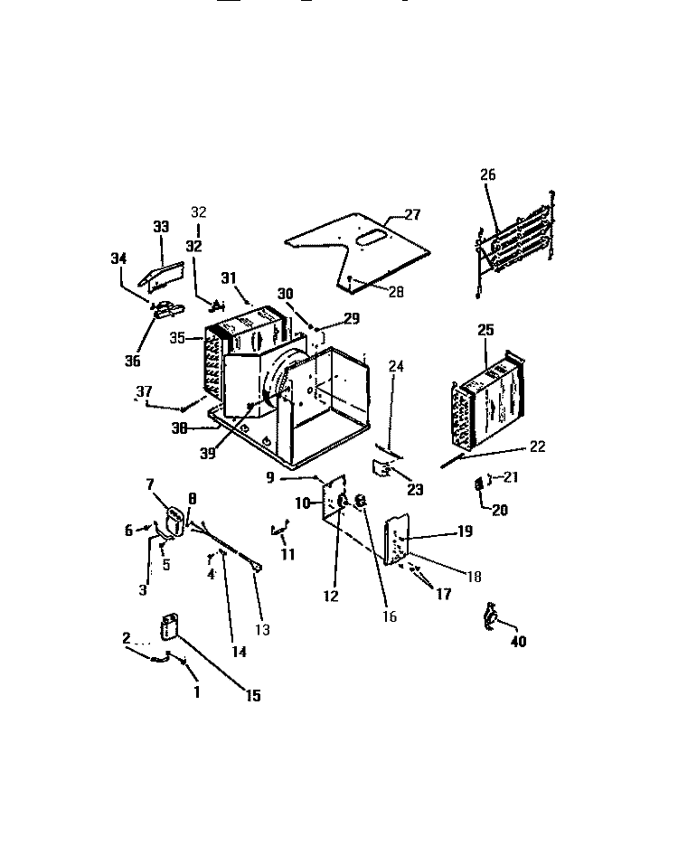 CONTROLS Diagram and Parts List for MH413T2RC  Kelvinator Air Conditioner