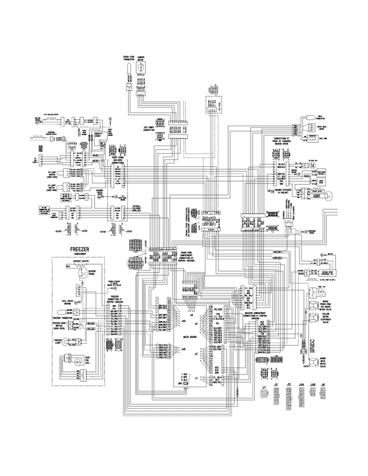 Wiring Diagram Diagram and Parts List for E23BC78IPSC  Electrolux Refrigerator