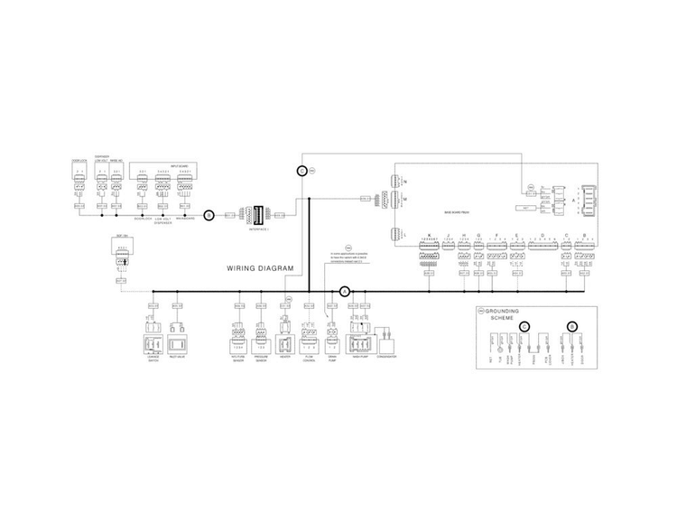 Wiring Diagram Diagram and Parts List for FGID2477RF6A  Frigidaire Dishwasher