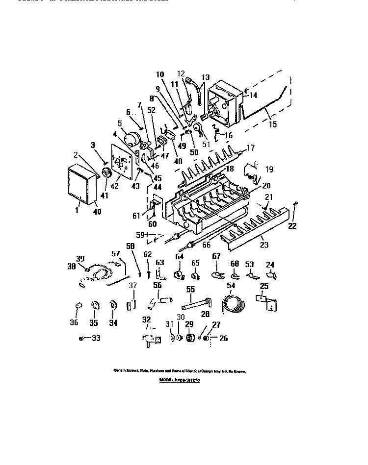 IK - 4 AUTOMATIC ICE MAKER Diagram and Parts List for FPES18TCA0  Frigidaire Refrigerator