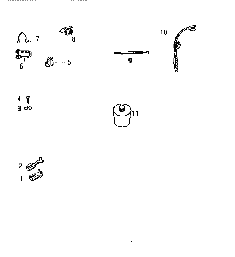 MISCELLANEOUS Diagram and Parts List for DE651EDW4  Frigidaire Dryer